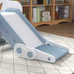 AIYAPLAY Foldable Kids Slide, Baby Slide for 1.5-3 Years, Grey - Additional view 8