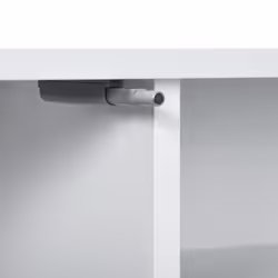 HOMCOM Floating TV Unit for 60" TVs W/ Shelves and Cabinets, White - Additional view 8