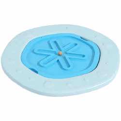 ZONEKIZ 2 in 1 Balance Board, Kids Wobble Board with Ball - Blue