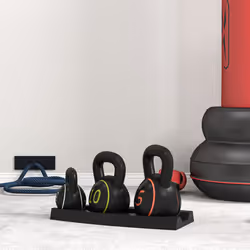 SPORTNOW Set of Three Kettlebell Weights with Storage Tray, 2.2kg, 4.5kg, 6.8kg - Additional view 6