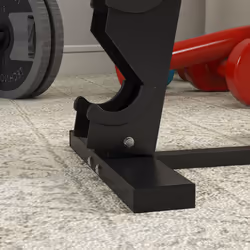 SPORTNOW Five-Tier Weight Tree, Steel Dumbbell Rack for Home Gym Exercise - Additional view 6