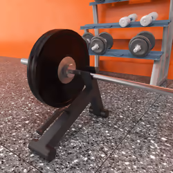 SPORTNOW Deadlift Barbell Jack for Loading, Unloading Barbell Plates - Additional view 8