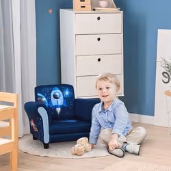 HOMCOM Kids Armchair Toddler Sofa Children Chair with Armrest for 3-5 Years - Additional view 4