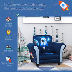 HOMCOM Kids Armchair Toddler Sofa Children Chair with Armrest for 3-5 Years - Additional view 7