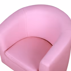 HOMCOM Kids Sofa Set Children Armchair Toddler Chair Padding with Footstool - Additional view 4
