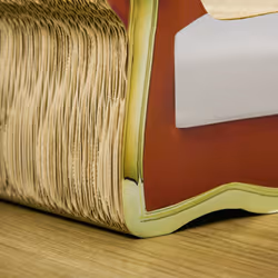PawHut Cat Scratching Board, Cardboard Lounge Sofa with Catnip, 58 x 29.5 x 29cm - Additional view 7
