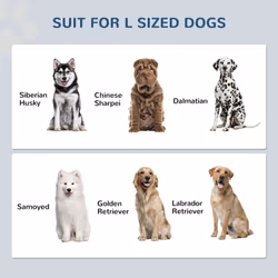 PawHut Raised Dog Bowls for Large Dogs Feeding Station w/ Stand, Storage - Grey - Additional view 4