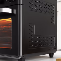 HOMCOM Air Fryer Oven 20L Mini Oven Countertop Convection Oven 1400W Black - Additional view 7