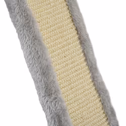 PawHut Cat Wall Furniture w/ Hammock, Platforms, Ladder, Scratching Post - Grey - Additional view 7