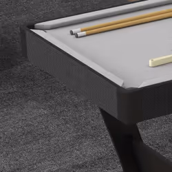 SPORTNOW 3.5ft Folding Pool Table Set with Cues, Balls, Chalk, Triangle, Brush - Additional view 6