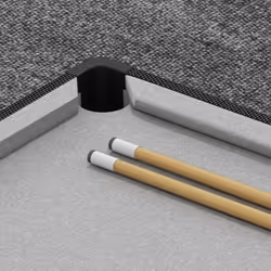SPORTNOW 3.5ft Folding Pool Table Set with Cues, Balls, Chalk, Triangle, Brush - Additional view 7