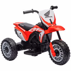 HOMCOM Honda CRF450RL Licensed 6V Kids Electric Motorbike w/ Horn - Red - Additional view 8
