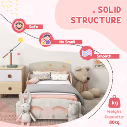 ZONEKIZ Kids Bedroom Furniture Set for Ages 3-6 Years, Pink