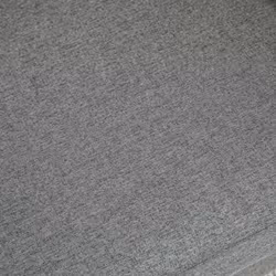 HOMCOM Double Seat Sofa Linen Upholstery Loveseat Couch w/ Armrests, Grey