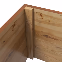 Outsunny Wooden Trellis Planter, Raised Garden Bed for Climbing Plants, Orange - Additional view 7