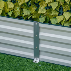 Outsunny Galvanised Raised Garden Bed Metal Planter Box with Open Bottom, Green - Additional view 7