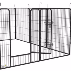 Heavy Duty Puppy Play Pen, 12 Panels Pet Exercise Pen, for Indoors, Outdoors - Additional view 6