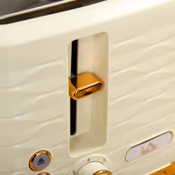 HOMCOM Kettle and Toaster Set 1.7L Rapid Boil Kettle & 4 Slice Toaster Beige - Additional view 6