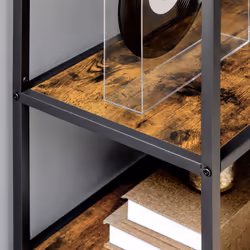 HOMCOM 6 Tier Storage Shelves, Free Standing Book Shelf for Study, Living Room - Additional view 4
