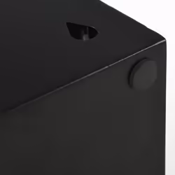 HOMCOM Metal Umbrella Stand, Square Umbrella Basket with 4 Hooks Drip Tray Black - Additional view 6