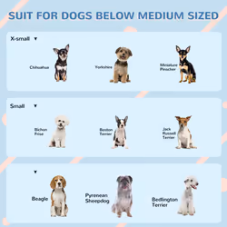 PawHut Weather-Resistant Dog House, Puppy Shelter for Medium Dogs - Grey - Additional view 5