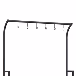 Outsunny 3 Tiered Plant Rack Stand with Hanging Hooks for Indoor Outdoor Use - Additional view 7
