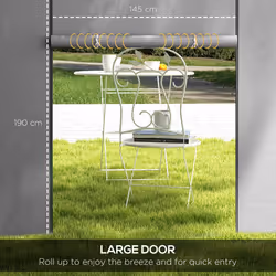 Outsunny 3x3(m) or 3x6m Pop Up Gazebo Side Panels Replacement, 2 Pack, Grey