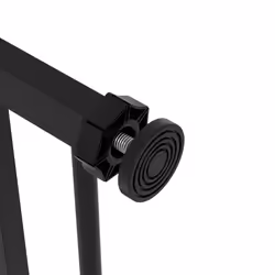 PawHut Adjustable Safety Gate w/ Four Adjustable Screws, Black - Additional view 6