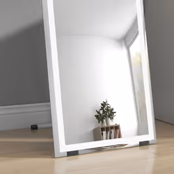 HOMCOM LED Lighted Full Length Mirror Dimmable Full Size Body Mirror for Bedroom - Additional view 7