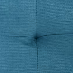 HOMCOM 2 Seater Sofa Bed Convertible Bed Settee with Cushions, Pockets, Blue - Additional view 4