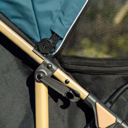 PawHut Pet Stroller for XS and S Dogs w/ Rain Cover - Dark Green