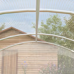 Outsunny 3 x 2 x 2m Polytunnel Greenhouse with Door, Galvanised Steel Frame - Additional view 6