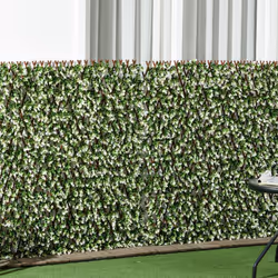 Outsunny 2 Pieces Decorative Trellis with Artificial Leaves, 2m x 1m, Eucalyptus - Additional view 6