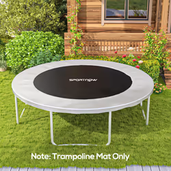 SPORTNOW Trampoline Mat with 42 V-Hooks, for 8ft Trampoline