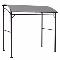 Outsunny 2.2 x 1.5 m BBQ Gazebo Tent Sun Shade with Canopy, Grey - Additional view 8