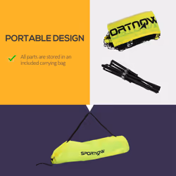 SPORTNOW 3m Badminton Net, Adjustable Sports Net for Tennis, Volleyball - Additional view 4