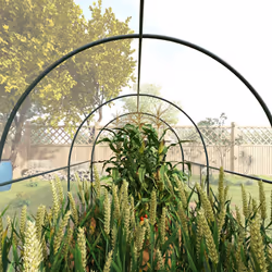 Outsunny 3 x 2 x 2m Polytunnel Greenhouse with Door, Windows, Steel Frame - Additional view 7