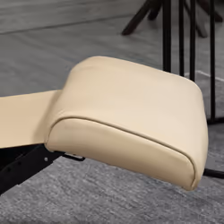 HOMCOM Ergonomic Office Recliner Sofa Chair PU Leather Armchair Lounger Cream - Additional view 5