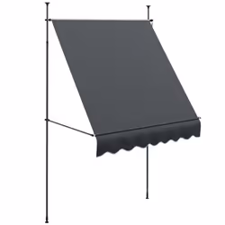 Outsunny 2 x 1.2m Freestanding Retractable Awning, Non-Screw Garden Awning - Additional view 8