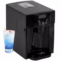HOMCOM Ice Maker Machine and Water Dispenser No Plumbing Required Black - Additional view 8