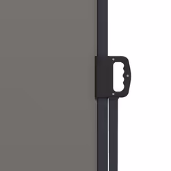 Outsunny Side Awning Retractable, Privacy Screen, 400x160cm, Dark Grey - Additional view 7