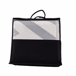 Outsunny Reversible Waterproof Outdoor Rug W/ Carry Bag, 182 x 274cm, Grey - Additional view 7