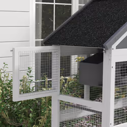 PawHut Bird Cage w/ Stands for Finches, Parakeets, Small Birds - Grey - Additional view 6