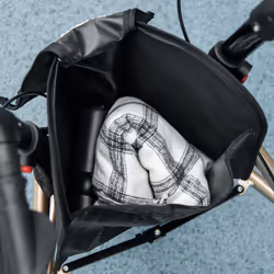 HOMCOM Lightweight Aluminium 3-Wheel Rollator with Adjustable Handle Storage Bag - Additional view 6