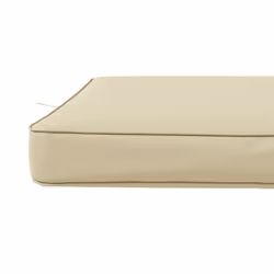 Outsunny Set of 4 Outdoor Seat Cushion with Ties, for Patio Furniture, Beige - Additional view 7