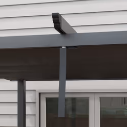 Outsunny 3 x 3(m) Aluminium Pergola with Retractable Roof, Garden Gazebo Canopy - Additional view 7