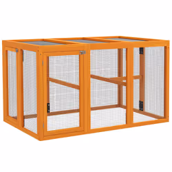 PawHut Wooden Chicken Coop with Combinable Design, for 1-3 Chickens - Additional view 8