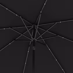 Outsunny 24 LED Solar Powered Parasol Umbrella Garden Tilt Outdoor String Light - Additional view 7