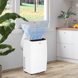 12000 BTU Mobile Air Conditioner Unit for 35mÂ², with 24H Timer On/off