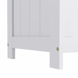 HOMCOM Storage Chest with 2 Safety Hinges, Storage Bench for Living Room - Additional view 5